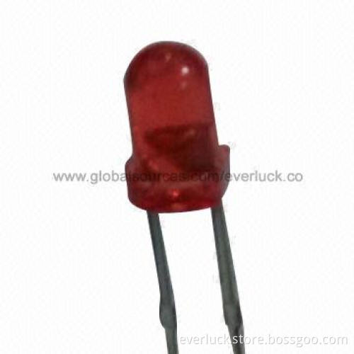 3mm Round Red LED Components